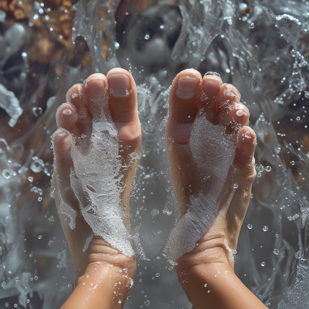 Zbliżenie dwóch dłoni splatających się w geście wzajemnego wsparcia na neutralnym tle w ciepłych beżowych tonach symbolizujące ostrożność i uważność w działaniu